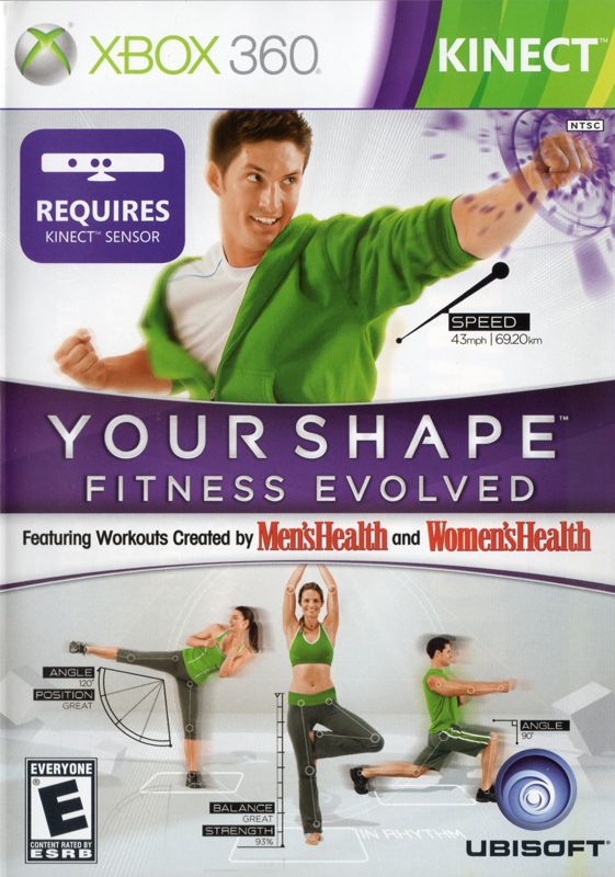 Your Shape: Fitness Evolved box art for Xbox 360